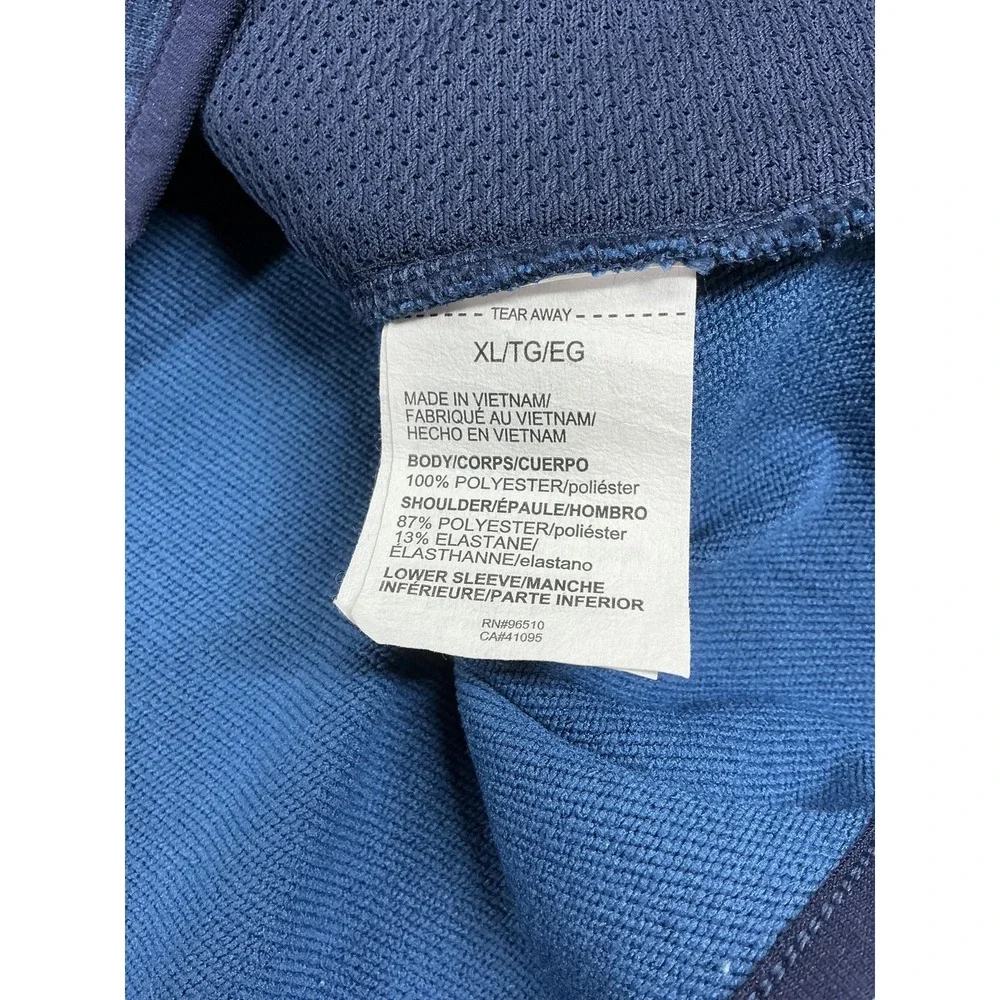 Under Armour Pullover Mens XL Blue 1/4 Zip Long‎ Sleeve Performance Running